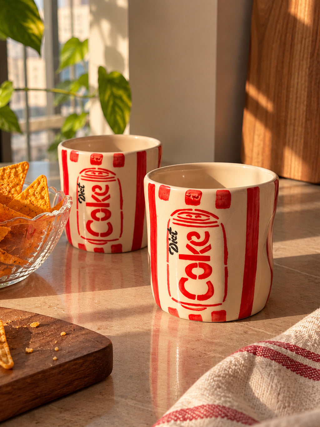 Diet Coke Ceramic Glass | Beautiful Glass
