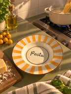 Mittiraa Home Sunset Stripe Pasta Plate | 10 inch | Beautiful Plate