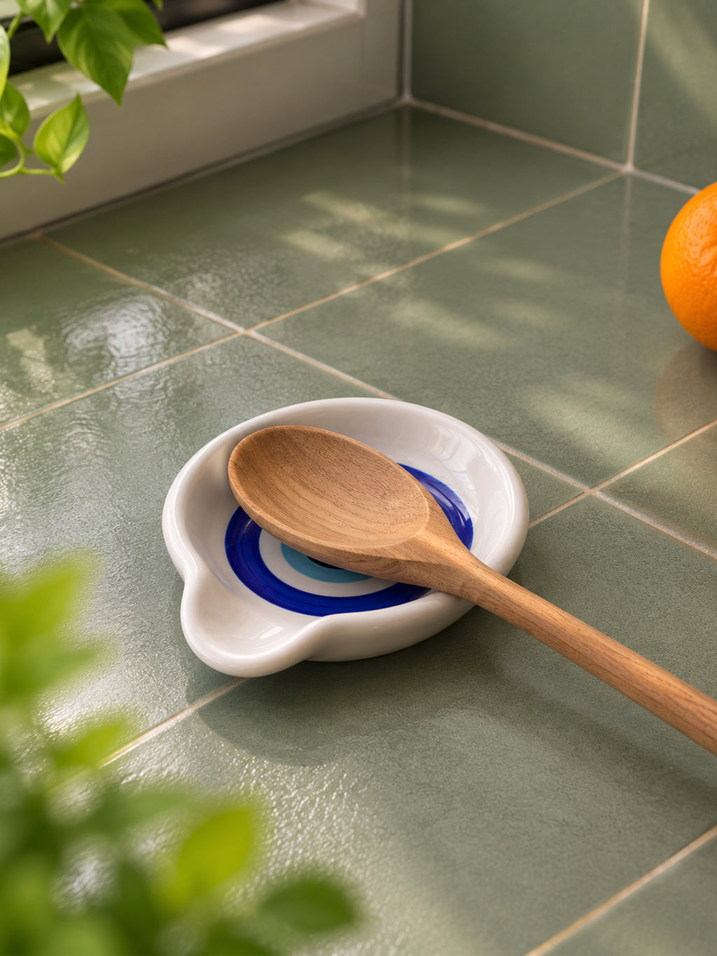Mittiraa Home Spoon Rest | Evil Eye Spoon Rest 🧿