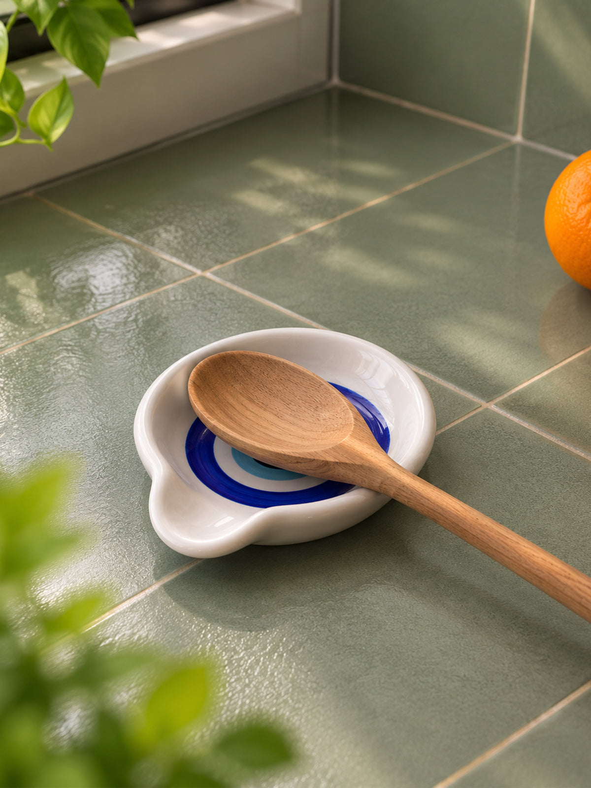 Mittiraa Home Spoon Rest | Evil Eye Spoon Rest 🧿