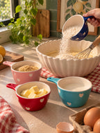 Mittiraa Home Ceramic Measuring Cups Set | Set of 4