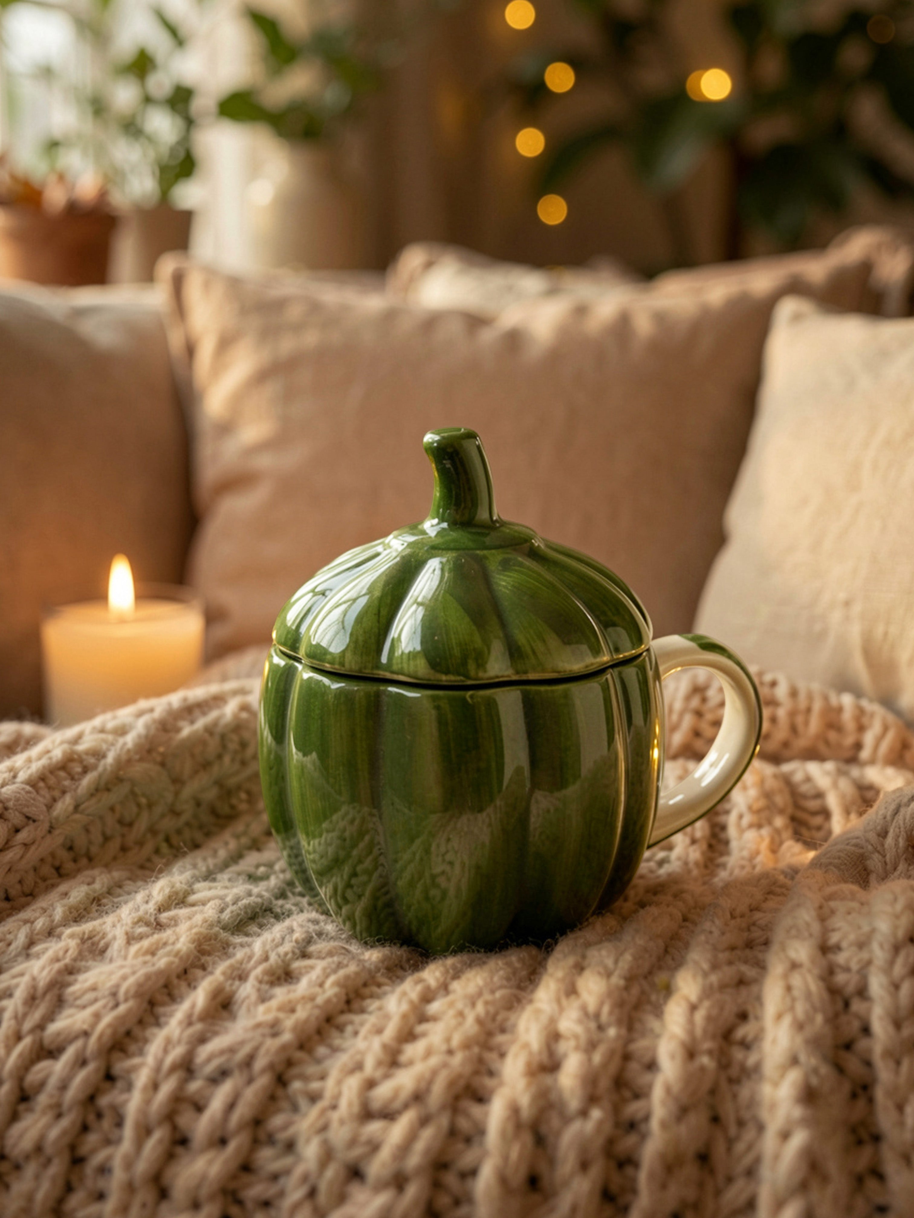 Green Capsicum Mug💚