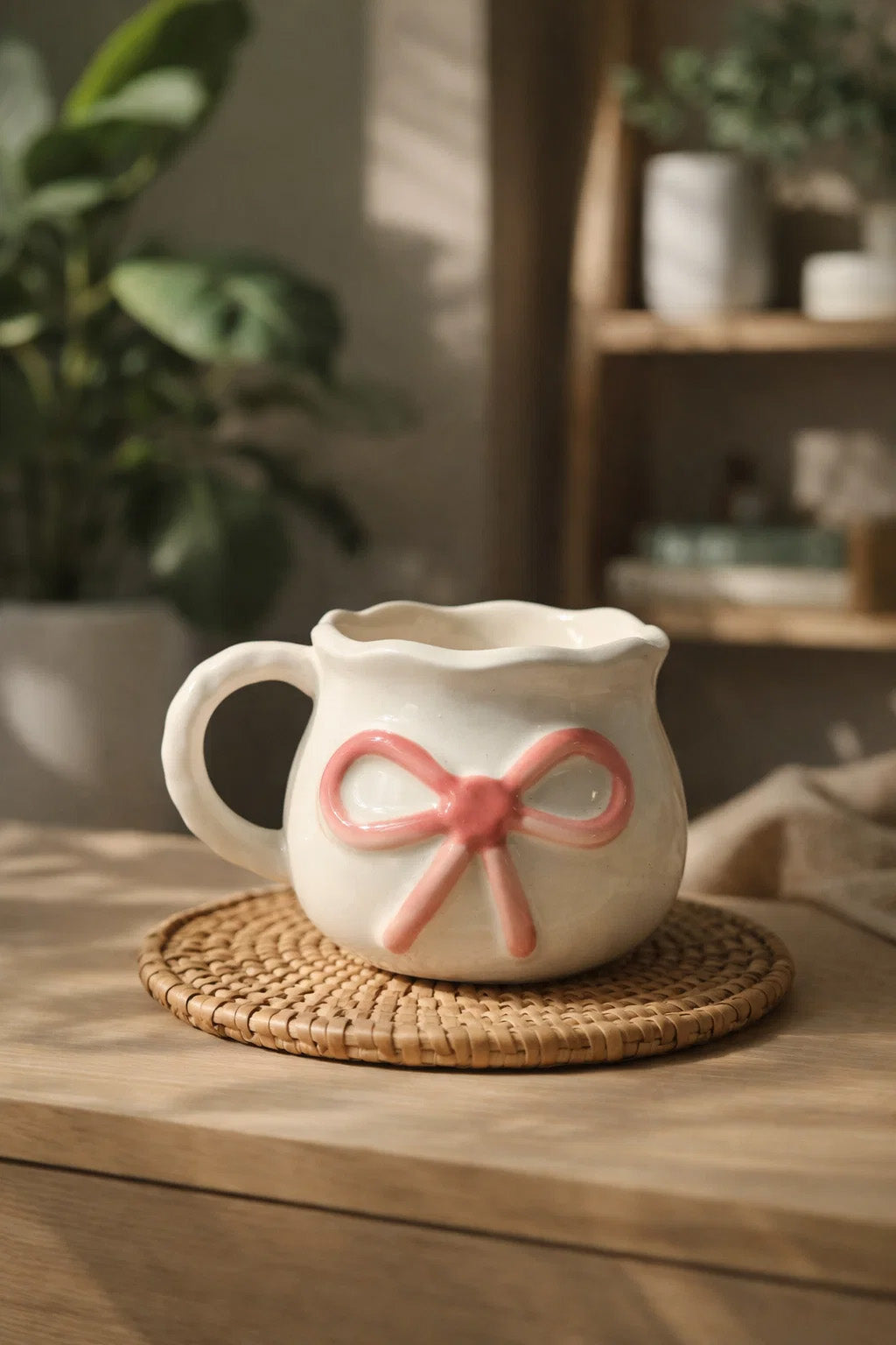 Bow Waves Mug | Cute Aesthetic Mug