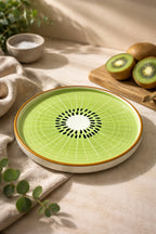 Kiwi Plate | 8-inch Ceramic Plate