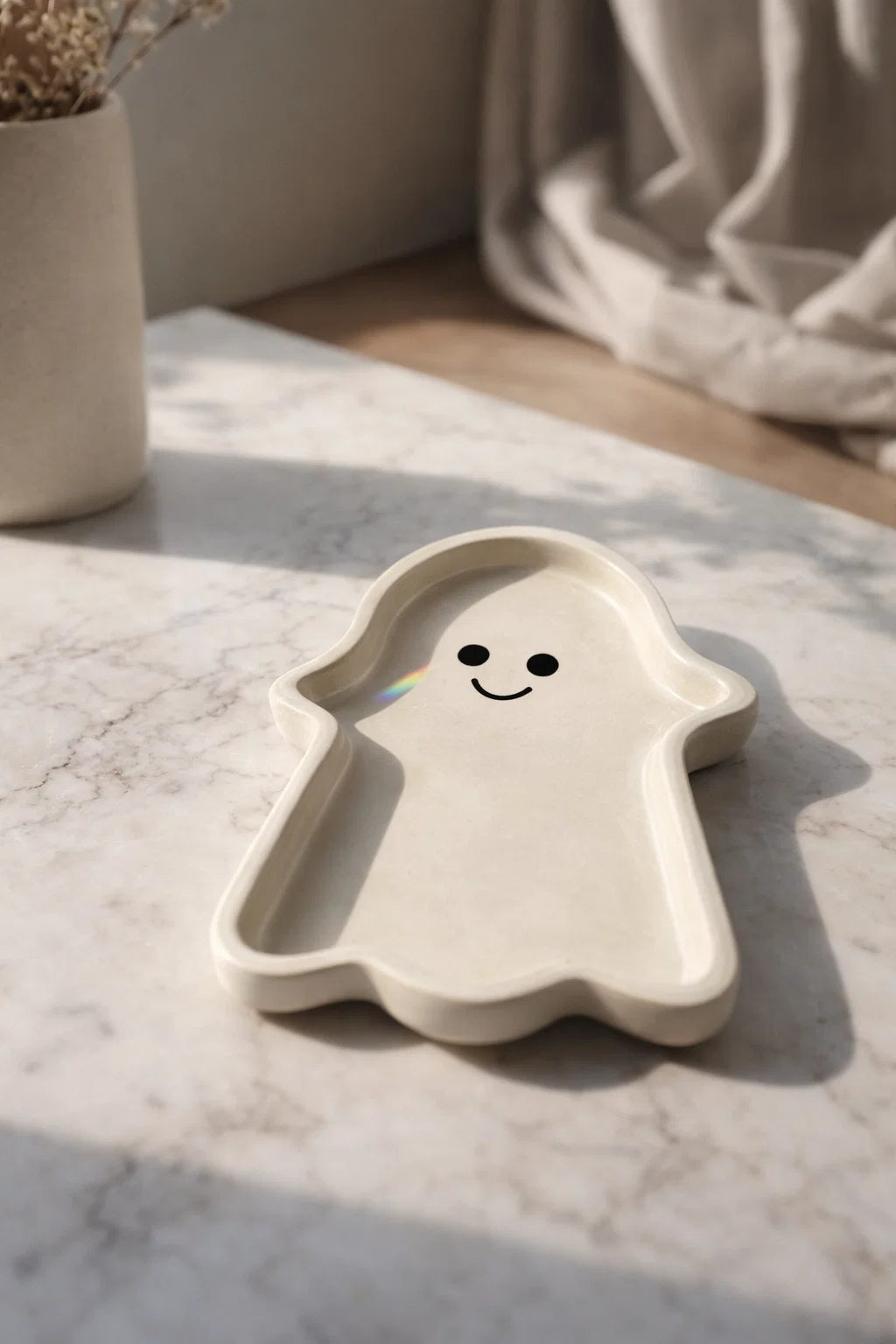 Ghost Mug and Saucer | Cute Set