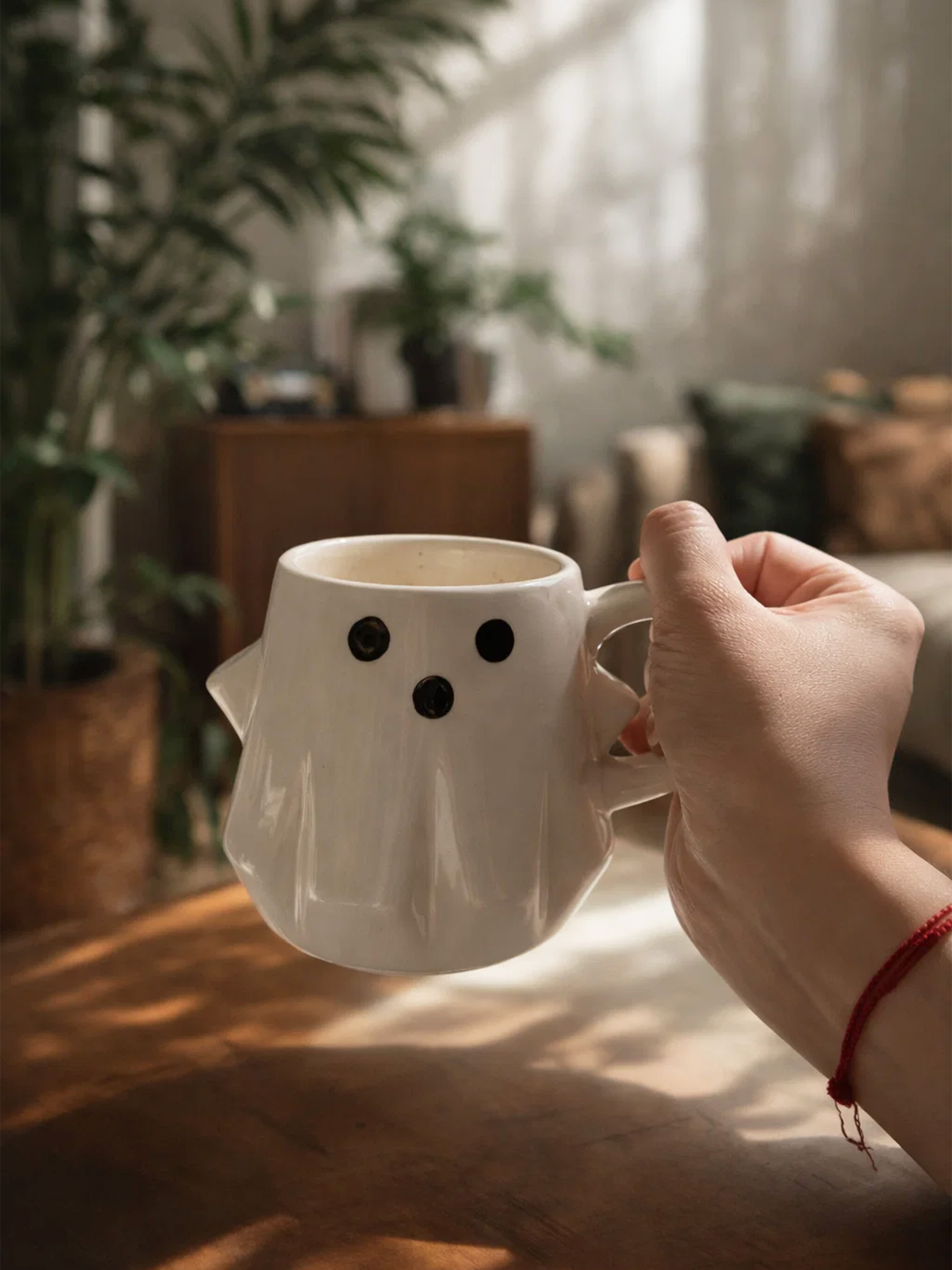 Ghost Mug and Saucer | Cute Set