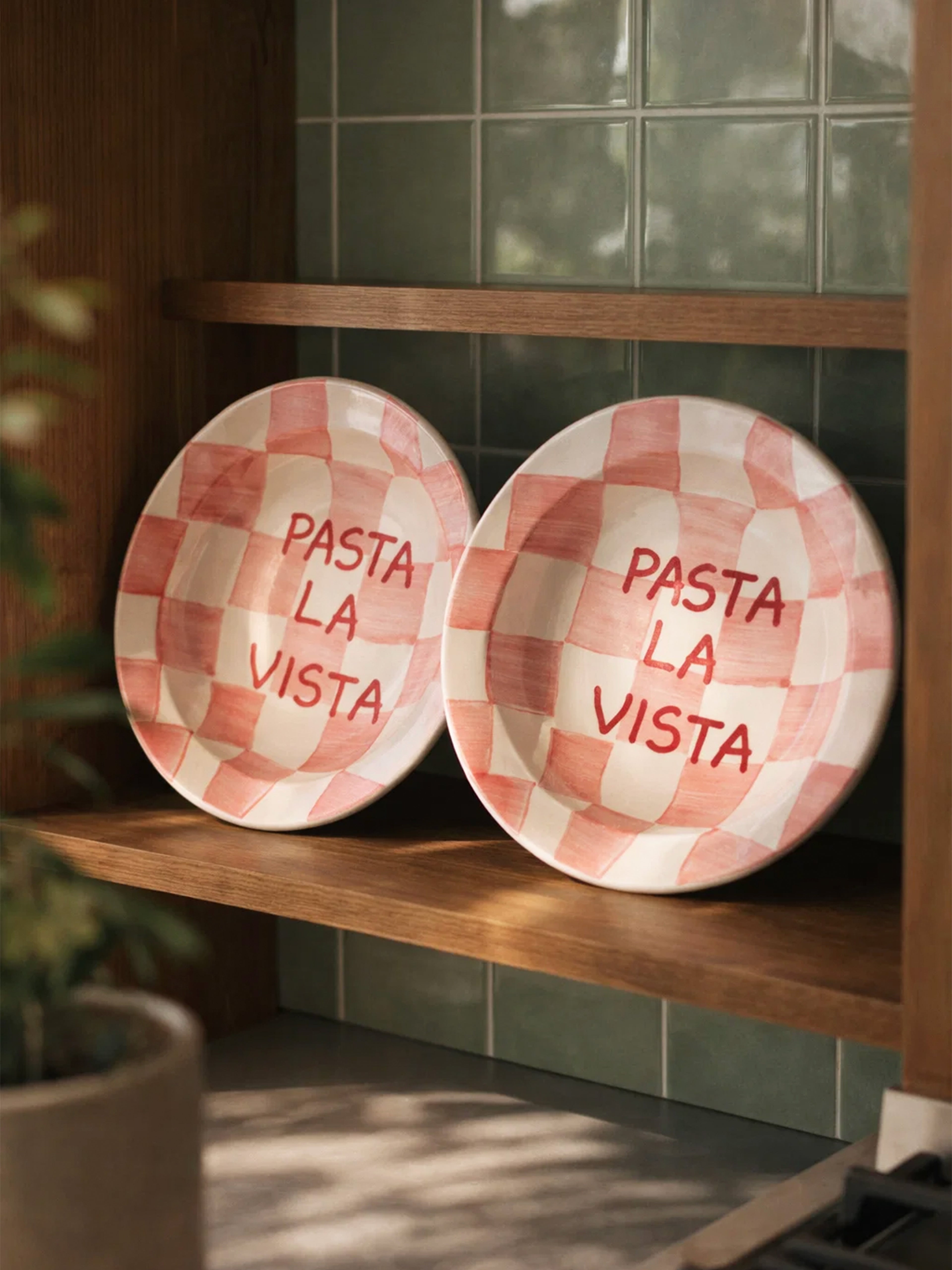 🍝 Pasta La Vista Pasta Plate (Pack of 2)