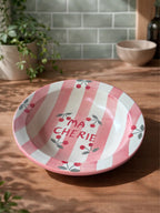 🍒 “Ma Cherie” Pasta Plate