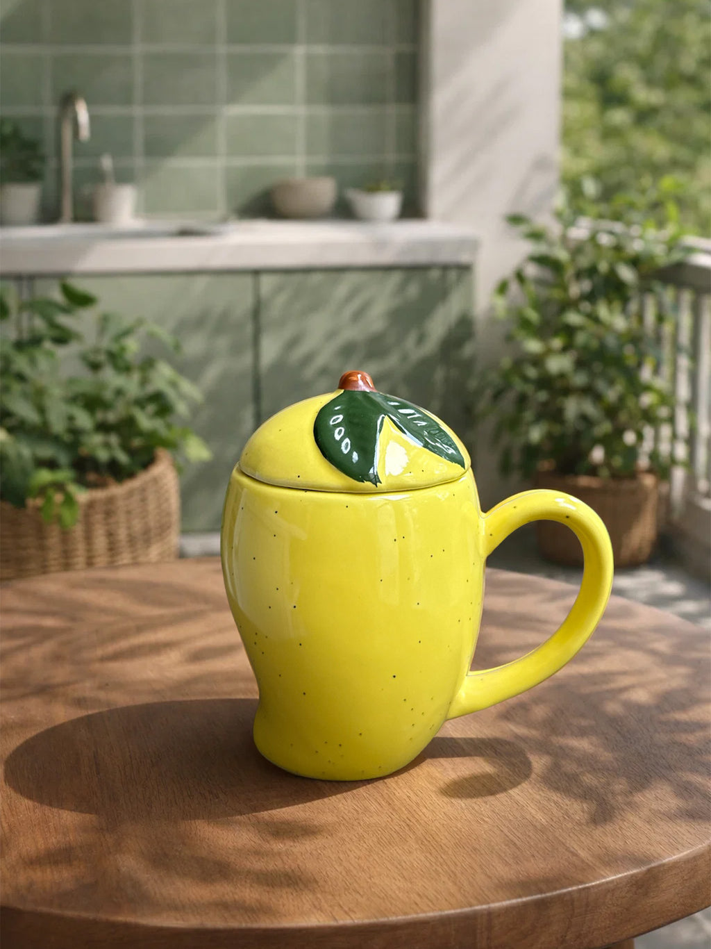 Mango Mug with Lid