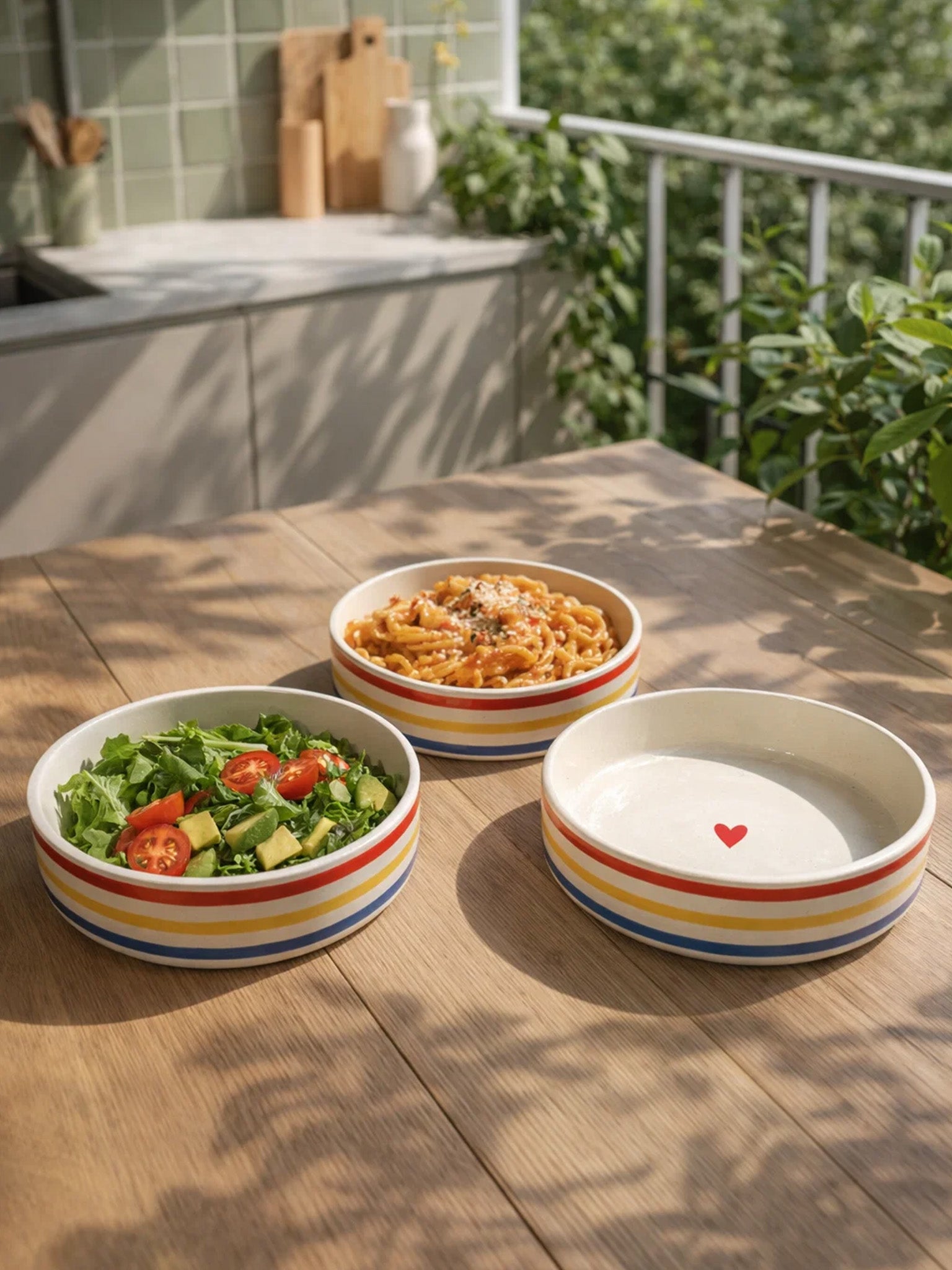 Set of 3 plates | Perfect for serving snacks, desserts, sides, or small bites